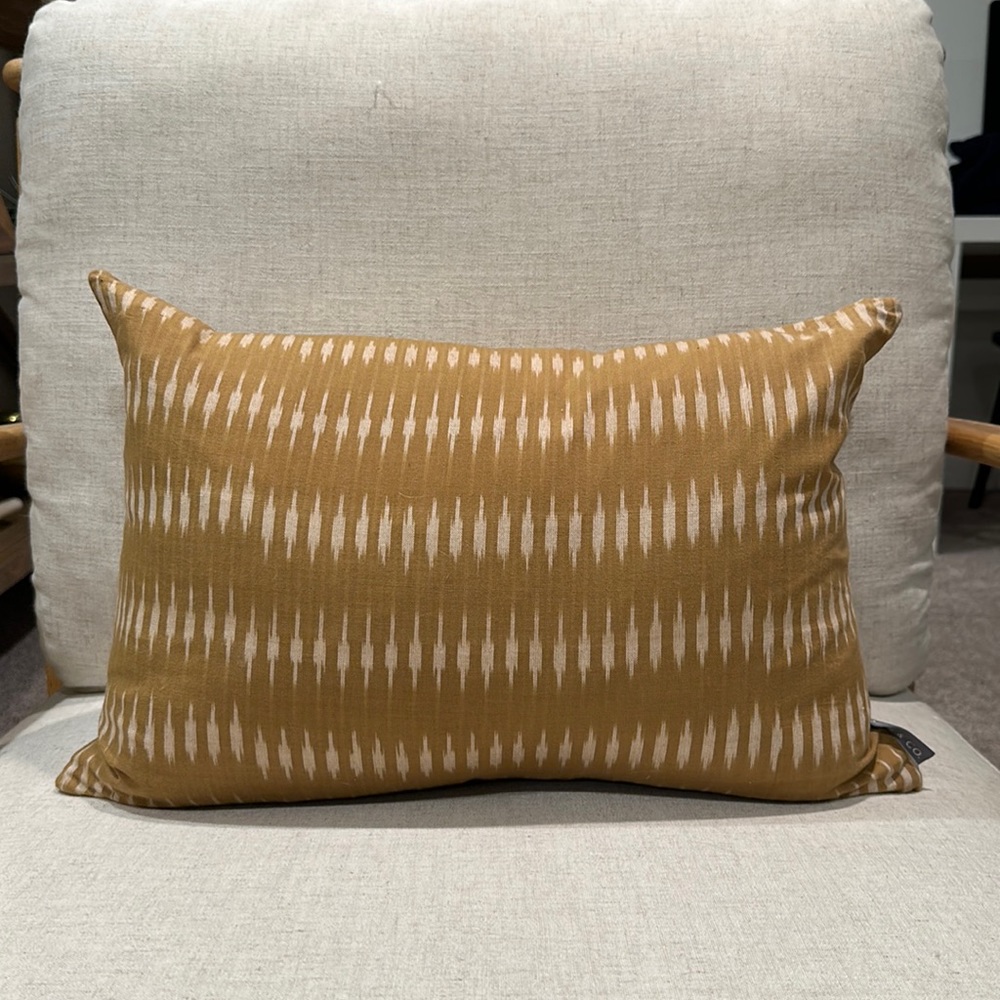 McGee & Co. Kufri Life Kyra Sand Lumbar Pillow